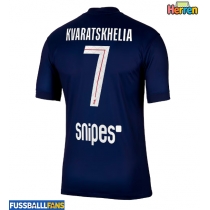 Paris Saint-Germain Khvicha Kvaratskhelia #7 Heimtrikot 2025-26 Kurzarm
